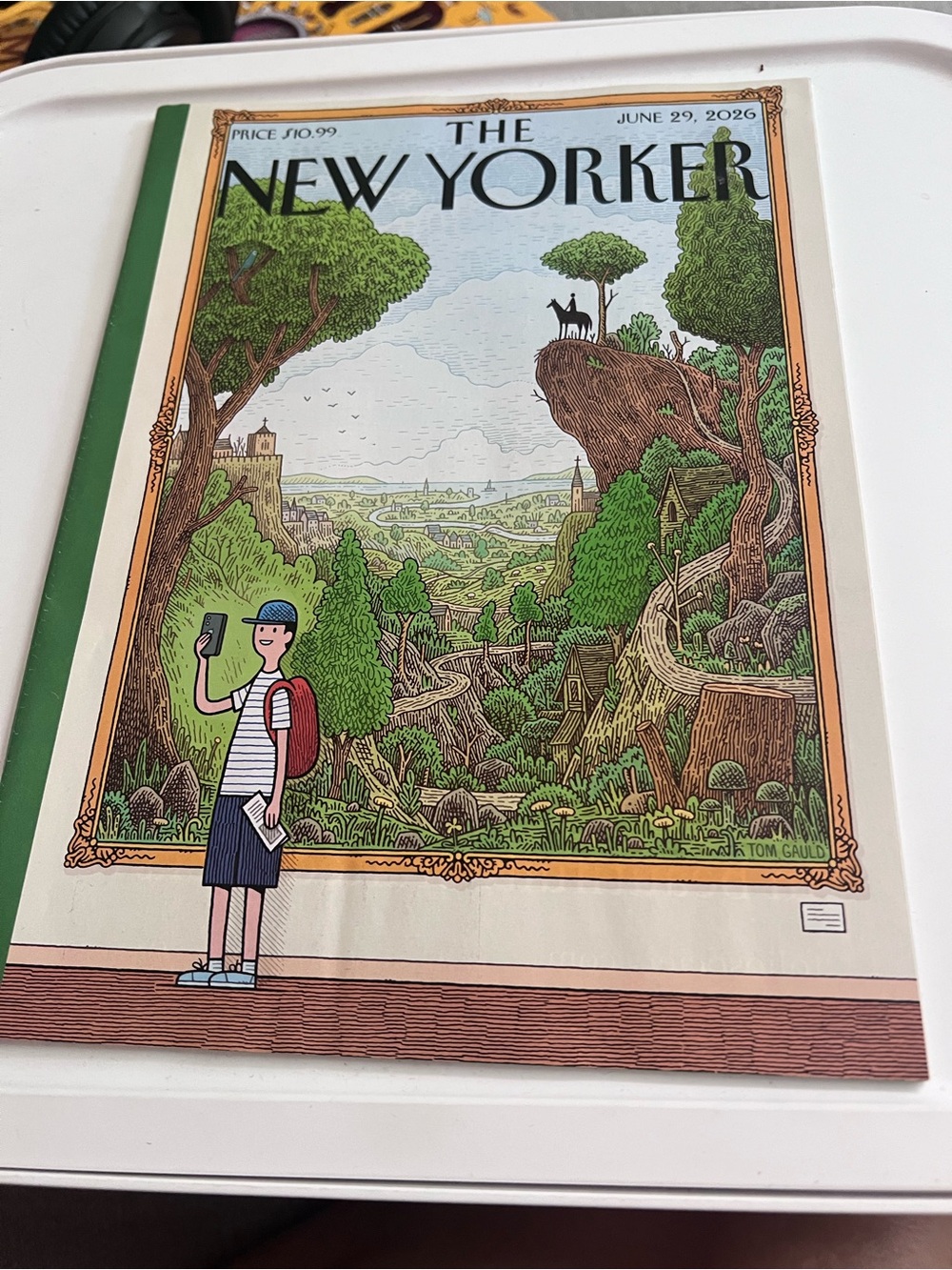 The New Yorker June 29, 2026 Issue Cover (featuring “Landscape Portrait”)